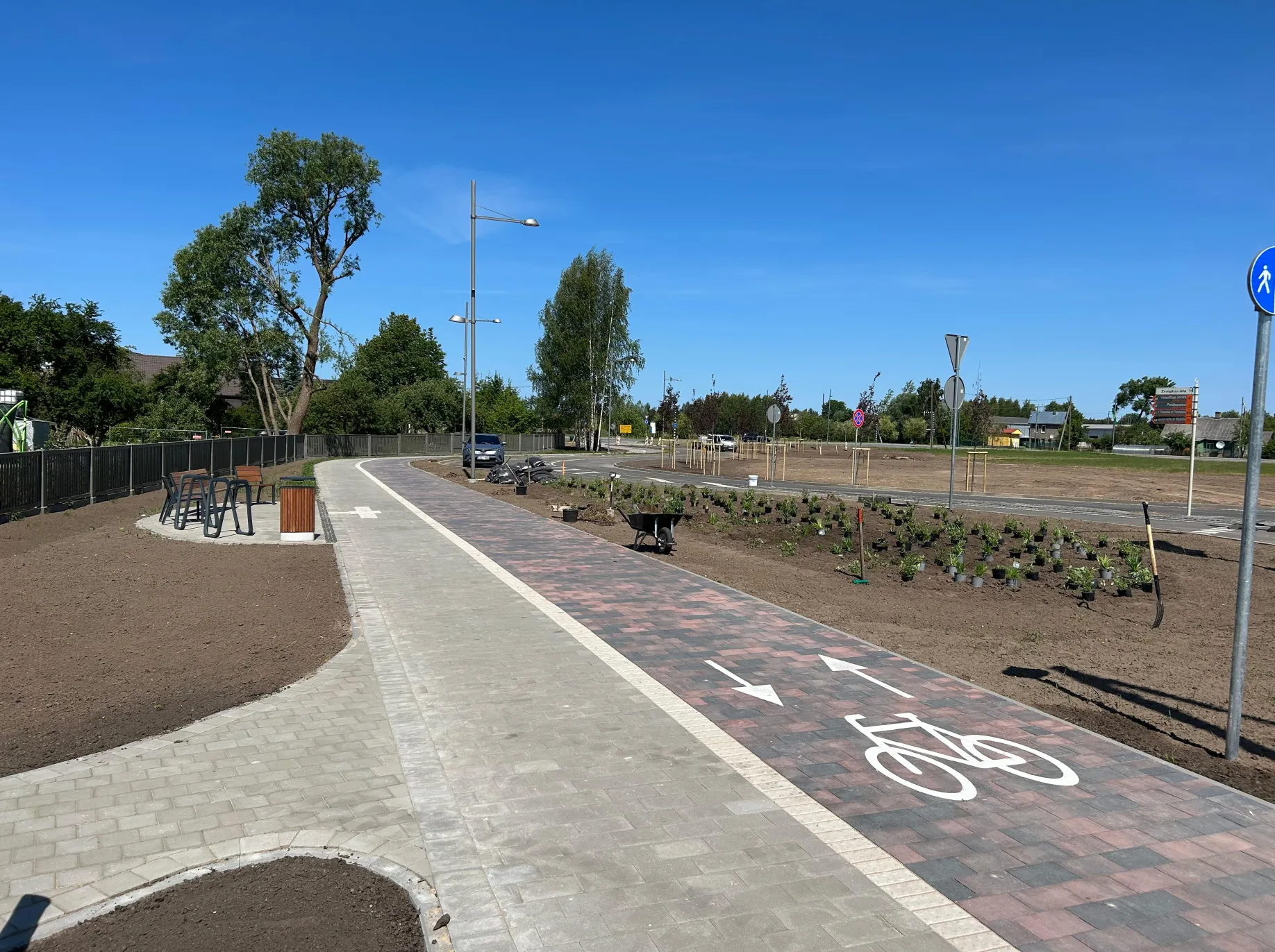 Zvanu ielas posma seguma uzlabošana Salaspilī