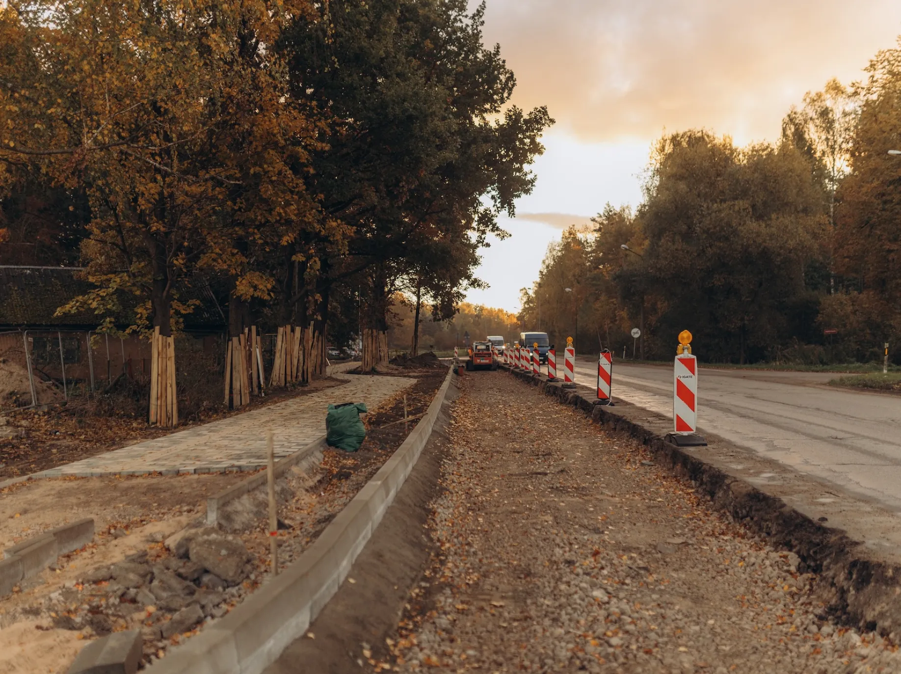 Reconstruction of the municipal road Vaiteņu intersection - Bandenieki in Vilce Parish, Jelgava Municipality