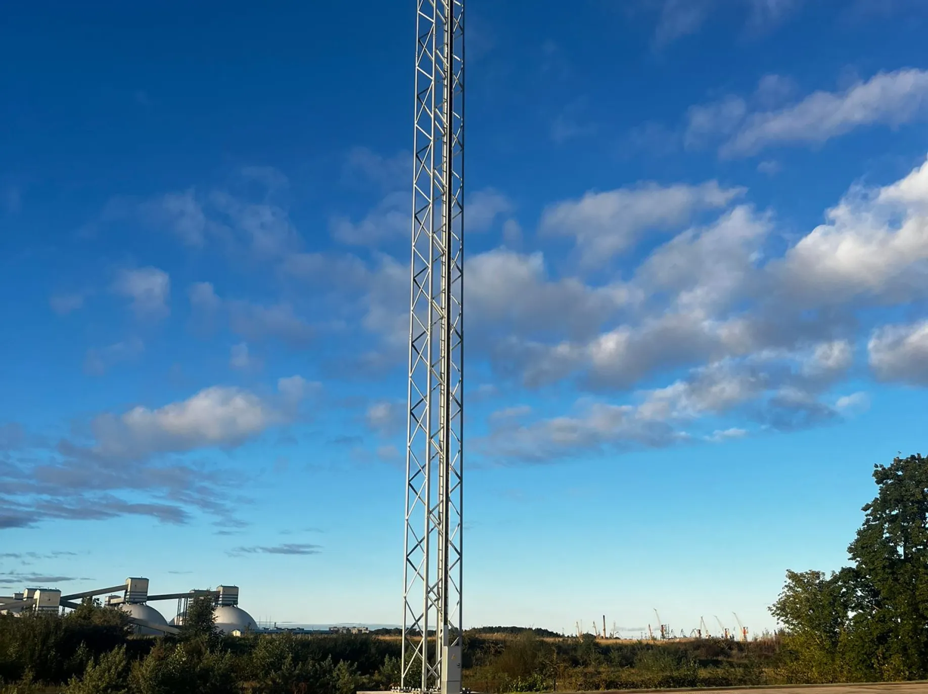 Esošā konteineru laukuma rekonstrukcija Jaunais laukums konteineru glabāšanai Rīgā, Kundziņsala, Rīgas brīvostas teritorija