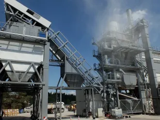 Investments in the modernization of the Vilce asphalt plant