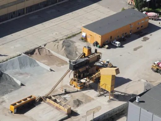 Atklāta LINTEC asfalta ražošanas rūpnīca Jelgavā, Aviācijas ielā 18K.