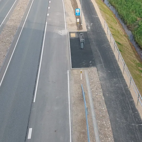 Gājēju - velosipēdistu ceļa izbūve gar valsts reģionālo autoceļu P93 Jelgava – Iecava posmā no 3.20 km - 6.50 km (no Jelgavas līdz Ānes un Teteles ciematiem)