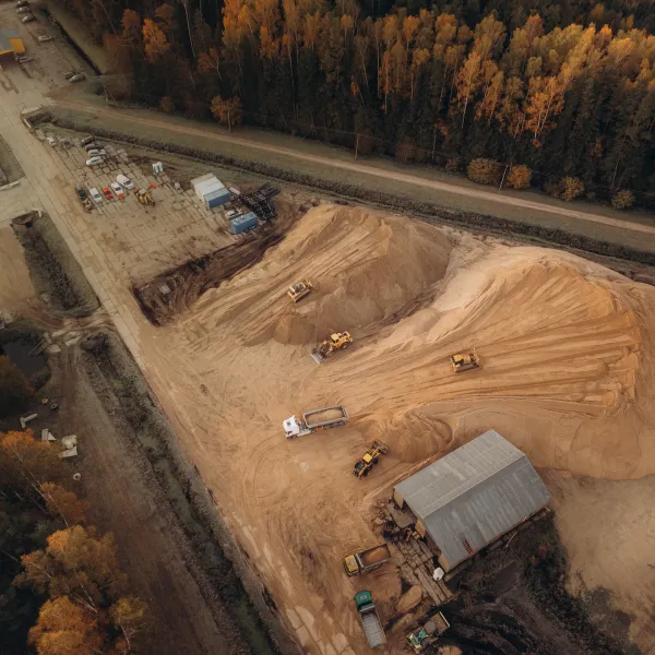 Restoration of the surface of the separated waste collection site in Iecēni, Cena Parish, Jelgava Municipality