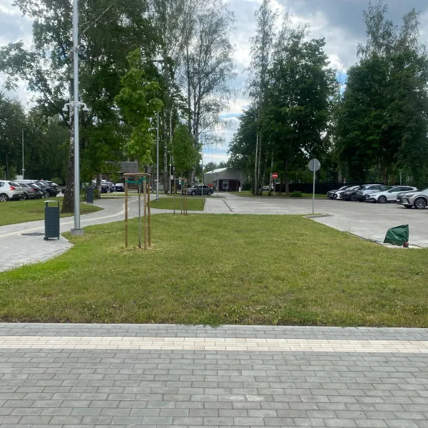 A korpusa 2.kārtas auto stāvlaukuma projektēšana, būvdarbi, autoruzraudzība un 37. korpusa demontāža (1.kārta)